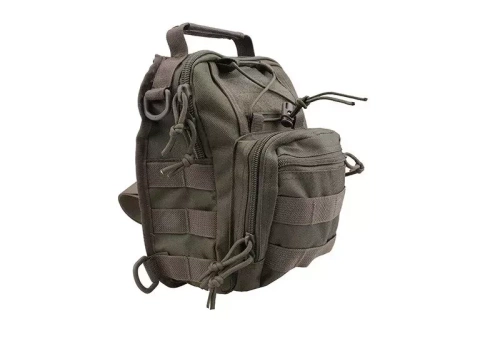 GFC Tactical - Taktická taška přes rameno - MOLLE - Nylon - Olivová - GFT-20-003681