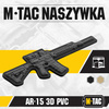 M-Tac - Morální nášivka AR-15 - PVC 3D - tmavě šedá - 51112012