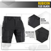 M-Tac - Taktické šortky Rubicon Flex - 4-Way Stretch - YKK - Černá - 20070002
