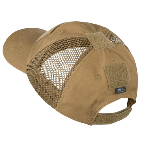 Helikon - Taktická kšiltovka s odvětráváním - PolyCotton Ripstop - černá - CZ-BBV-PR-01