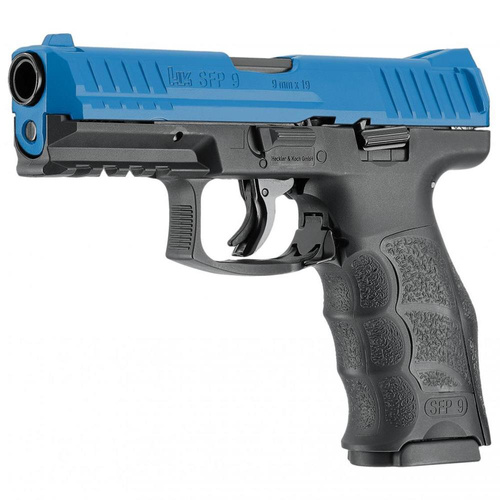 Umarex - RAM Heckler&amp;Koch T4E SFP9 Defense Training Pistol - cal. 43 - CO2 - černá/modrá - 2.4001