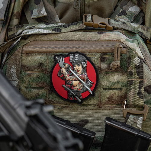 M-Tac - Tactical Girl #3 Yakuza Patch - PVC - Černé tetování - Full Color - 51116404