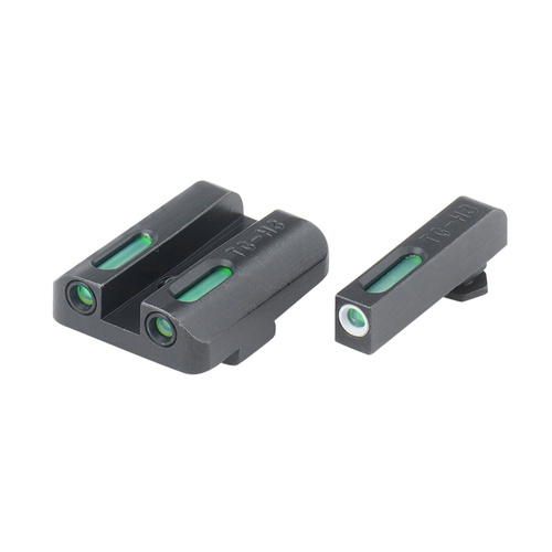 TruGlo - Pistolová mířidla TFX - Glock 17/19 - nízký profil - bílý obrys - TG13GL1A
