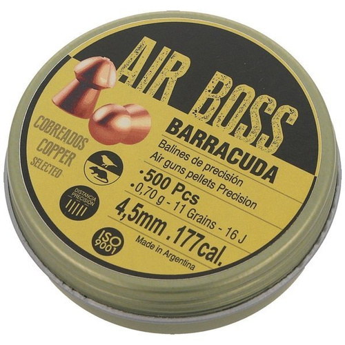 Apolo - Air Boss Barracuda Copper Airgun Pellets - .177 / 4,5 mm - 500 ks - E30002.G2