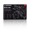 TekMat - Podložka na čištění zbraní - CZ P-07 / P-09 - 27x43cm - TEK-R17-CZP07