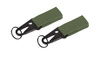 101 Inc. - Karabina MOLLE s kroužkem na klíče - 2 ks - OD Green - JF003