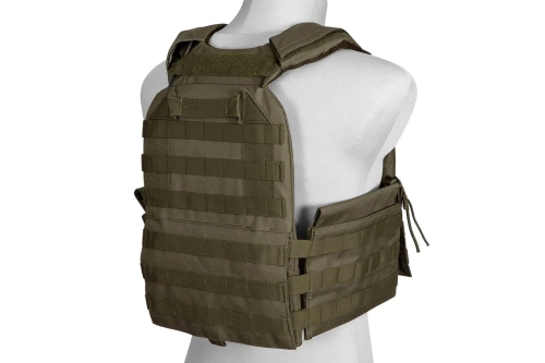 GFC Tactical - Rychloupínací nosič plátů na taktickou vestu - olivový - GFT-18-030898
