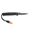 Ganzo - G7413 Zavírací nůž EDC s píšťalkou - G-Lock - černý - G7413-BK-WS