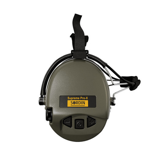 Sordin - Aktivní chrániče sluchu Supreme Pro-X - nákrčník - zelená - 76302-X-G-S