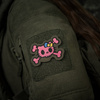M-Tac - Kitty Pink Patch - Výšivka - Žlutá a modrá mašle - Ranger Green - 51393023