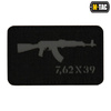 M-Tac - Laserem řezaná nášivka AKM 7.62x39 - černá/šedá - 51110211