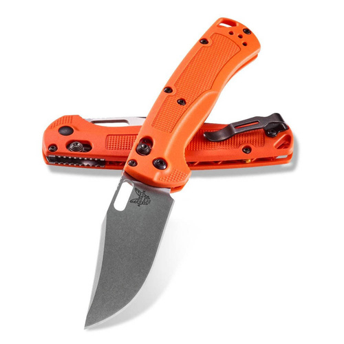 Benchmade - Zavírací nůž EDC Taggedout 15535 - Axis Lock - CPM-154 - Orange - 15535