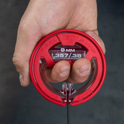 Real Avid - Čistící šňůra na trubky Bore Boss - .357/.38/9 mm - AVBB9MM