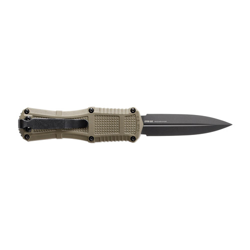 Benchmade - Zavírací nůž OTF 3375GY-1 Mini Claymore - CPM-D2 - Ranger Green - 3375GY-1