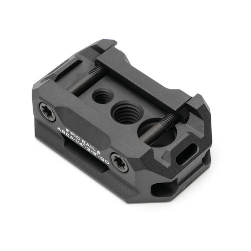 Strike Industries - Adaptér pro Picatinny Arca také 1/4" a 3/8" - QD závěs - SI-ARCA-TRI-PADA-BK