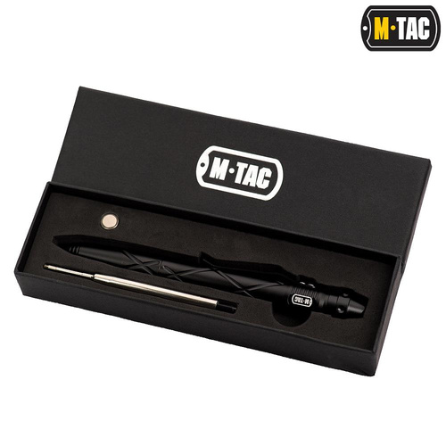 M-Tac - taktické pero se svítilnou TP-93 - černé - 60033002
