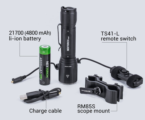 NEXTorch - LED svítilna Lovecká sada TA41 - 2600 lm - TA41 HUNTING SET