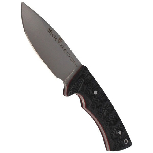 Muela - Nůž Full Tang, 3D Black Micarta 100mm - RHINO-10SV.M