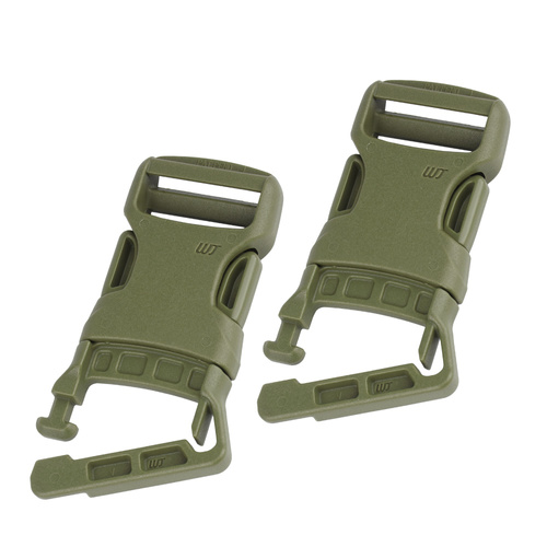 Tasmánský tygr - SR 25 Bezpečnostní přezky QA - 2 ks - Olive - 7278.331