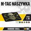 M-Tac - 3D nášivka - Vousatá lebka - černá / olivová - 51113201
