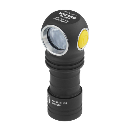 Armytek - Nabíjecí svítilna / čelovka Wizard C1 Pro - 1000 lm - 900 mAh - bílé světlo - F09001C