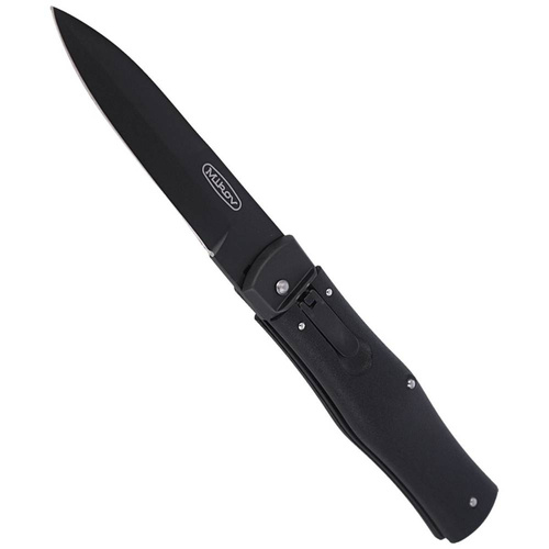 Mikov - Automatický nůž Predator Blackout - N690 - černý - 241-BH-1/BKP