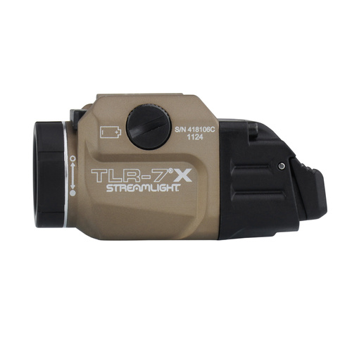 Streamlight - Taktická zbraňová svítilna TLR-7 X - hliník - FDE - L-69429