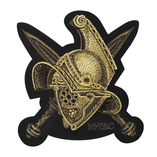 M-Tac - Nášivka na přilbu Gladiátor - výšivka - 500D Cordura - zlatá - 51374002