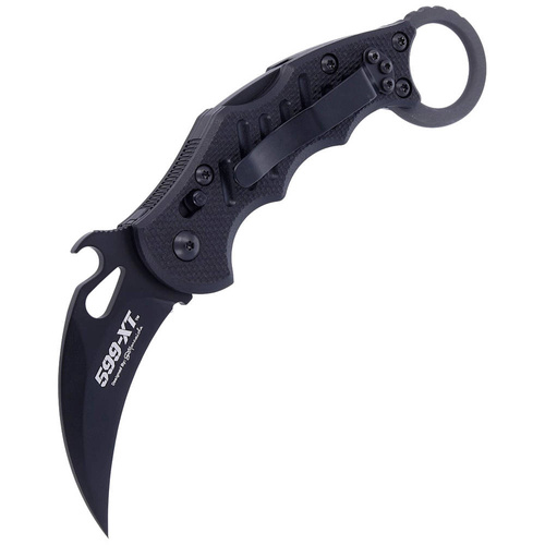 FOX - Zavírací nůž Karambit - N690Co - Black - FX-599 XT
