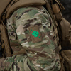 M-Tac - nášivka Lucky Card - Cordura 500D - Clover - Coyote - 51391005
