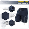 M-Tac - Taktické šortky Aggressor - Polycotton - Rip-Stop - Dark Navy Blue - 20018015
