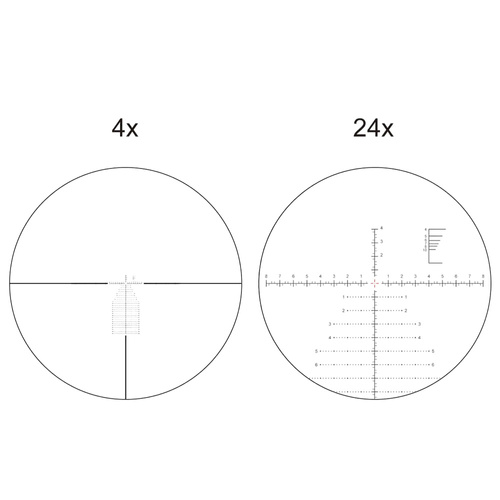 Vector Optics - Puškohled 34mm Continental x6 4-24x56 - FFP - VEC-MBR - FDE - SCFF-39