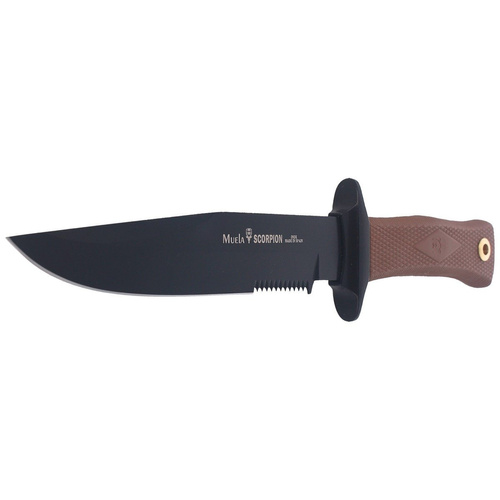 Muela - Taktický nůž s gumovou rukojetí 180 mm - SCORPION-18NM