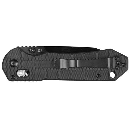 Ganzo - Zavírací nůž EDC G7453P - G-lock - 440C - Black - G7453P-BK-WS