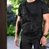 M-Tac - Taška Urban Line City Hunter Hexagon - Polyester - Černá - GB0306-BK