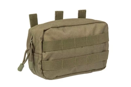 GFC Tactical - Horizontální střední náprsní kapsa - olivová - GFT-19-019548