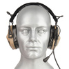 Earmor - Komunikační náhlavní souprava M32 PLUS - zelená - M32-FG (PLUS)
