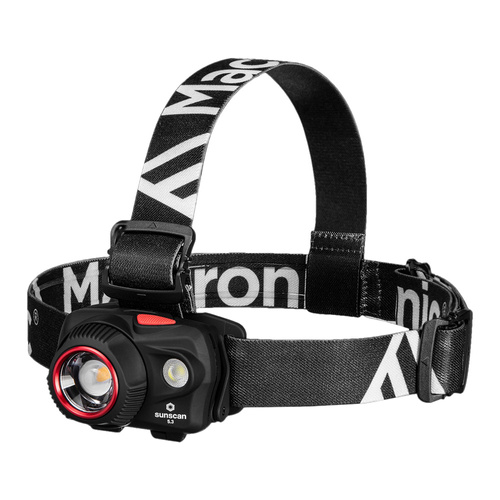 Mactronic - Světlomet Sunscan 5.3 - 300 lm - černý - PHL0031