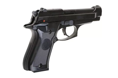 WE - Pistole ASG replika M84 Mini - zelený plyn - černá - WET-02-009252