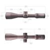 Vector Optics - Puškohled 34mm Continental x6 4-24x56 - FFP - VEC-MBR - FDE - SCFF-39