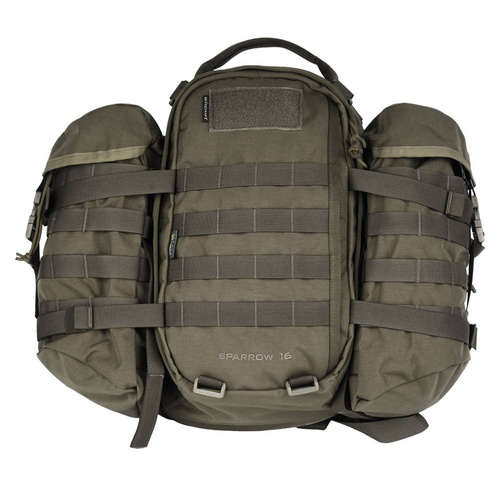 WISPORT - Batoh Sparrow 16 se dvěma bočními kapsami - 16 + 10 l - RAL 7013.