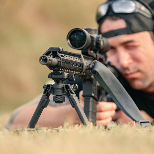 Magpul - 17S / Picatinny QR Rail Grabber Bipod Adapter - černý - MAG1196-BLK