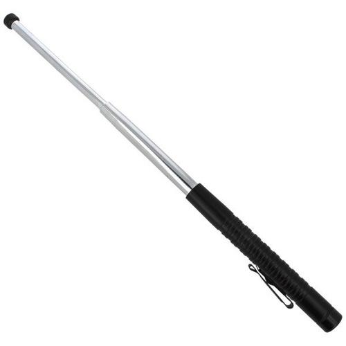ESP - Kompaktní kalený rozšiřitelný obušek s klipem - 18" - stříbrný - EXB-18HS CHR