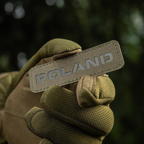 M-Tac - Nášivka Polsko - Laserem řezaná - Ranger Green / Black - 51003123