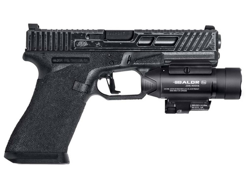 Olight - Světlo na zbraň s laserovým zaměřovačem BALDR Pro - 1350 lumenů - černé