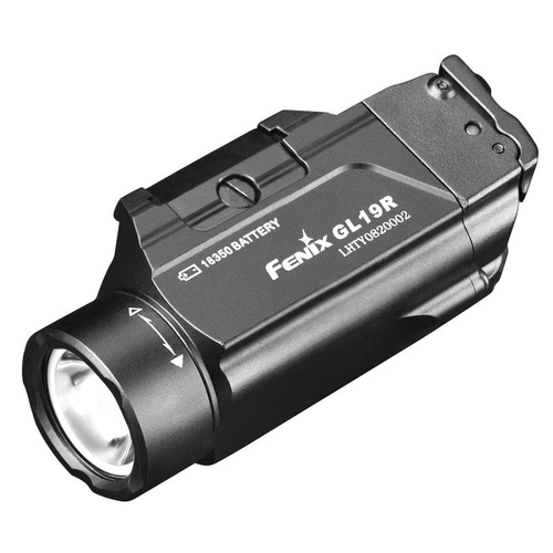 Fenix - Taktická LED svítilna pro krátké zbraně - 1200 lumenů - Picatinny - 1100 mAh - GL19R