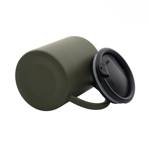 M-Tac - Termohrnek s víčkem - 280 ml - olivový - 60009001