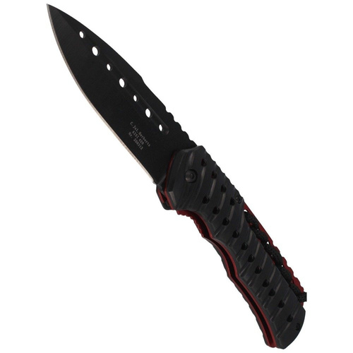 Herbertz Solingen - Nůž Black Drop Point Folder 95 mm - 208312