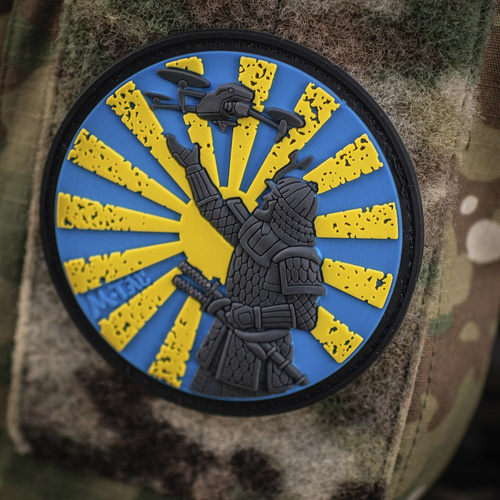 M-Tac - Nášivka Way of the Samurai - 3D PVC - žlutá/modrá - 51338301