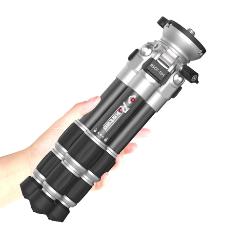 Rokstad - Stativ pro fotografování - Uhlíková vlákna - 360° - RSCF-T01